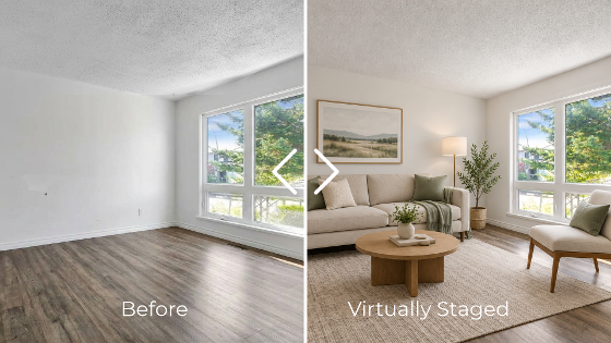 Before and After- living room