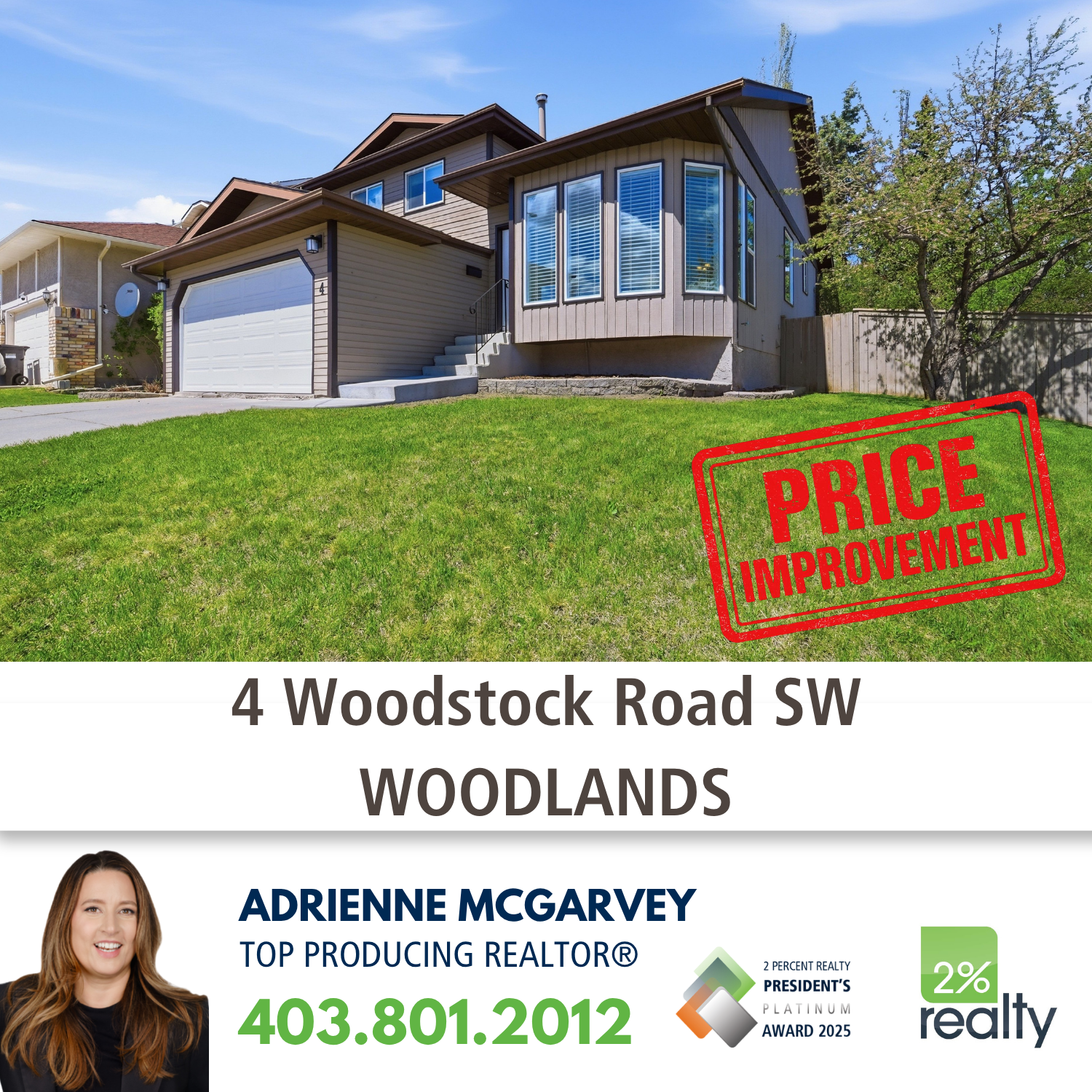 Price Reduced! Renovated 4-Bedroom Home in Woodlands Calgary Now Offered at $650,000