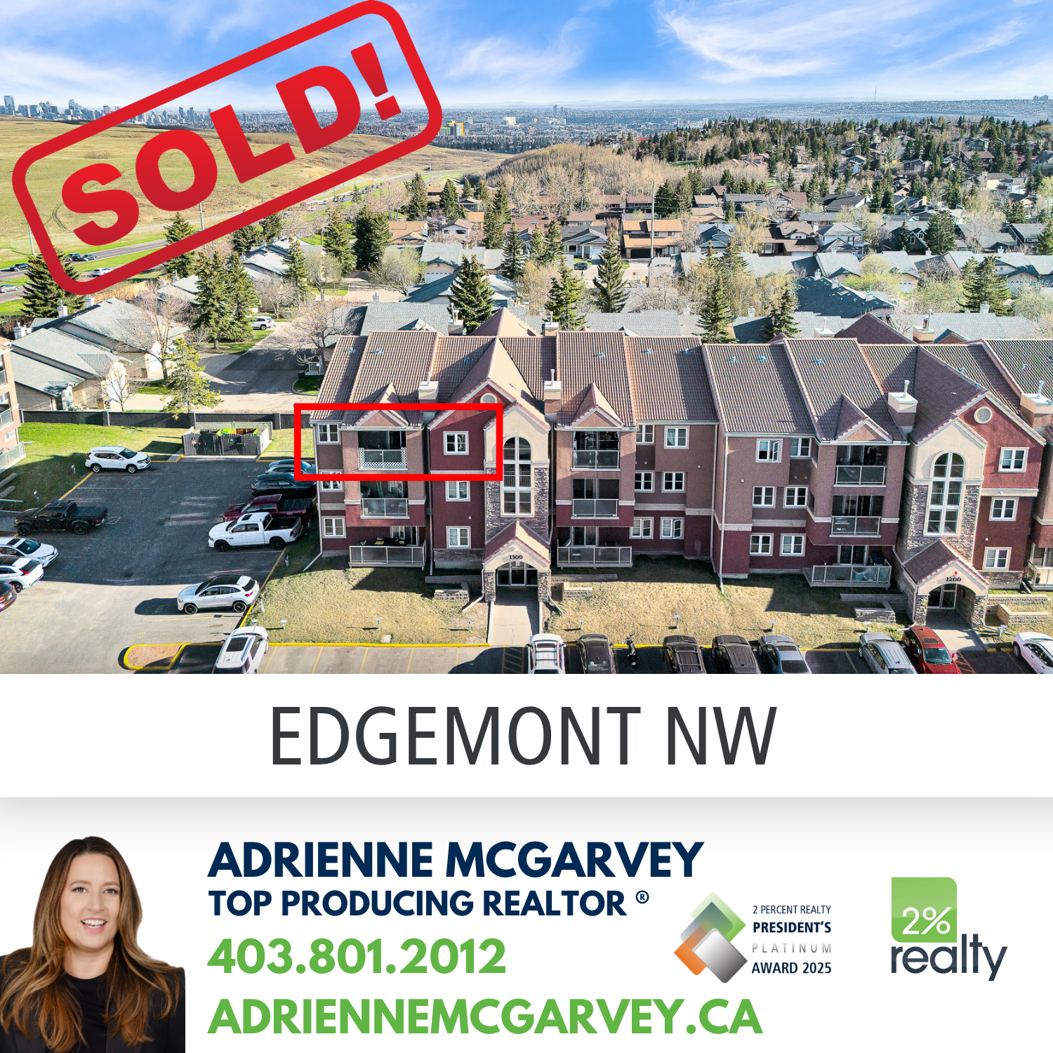How This Edgecliffe Estates Condo Sold in Today's Calgary Real Estate Market