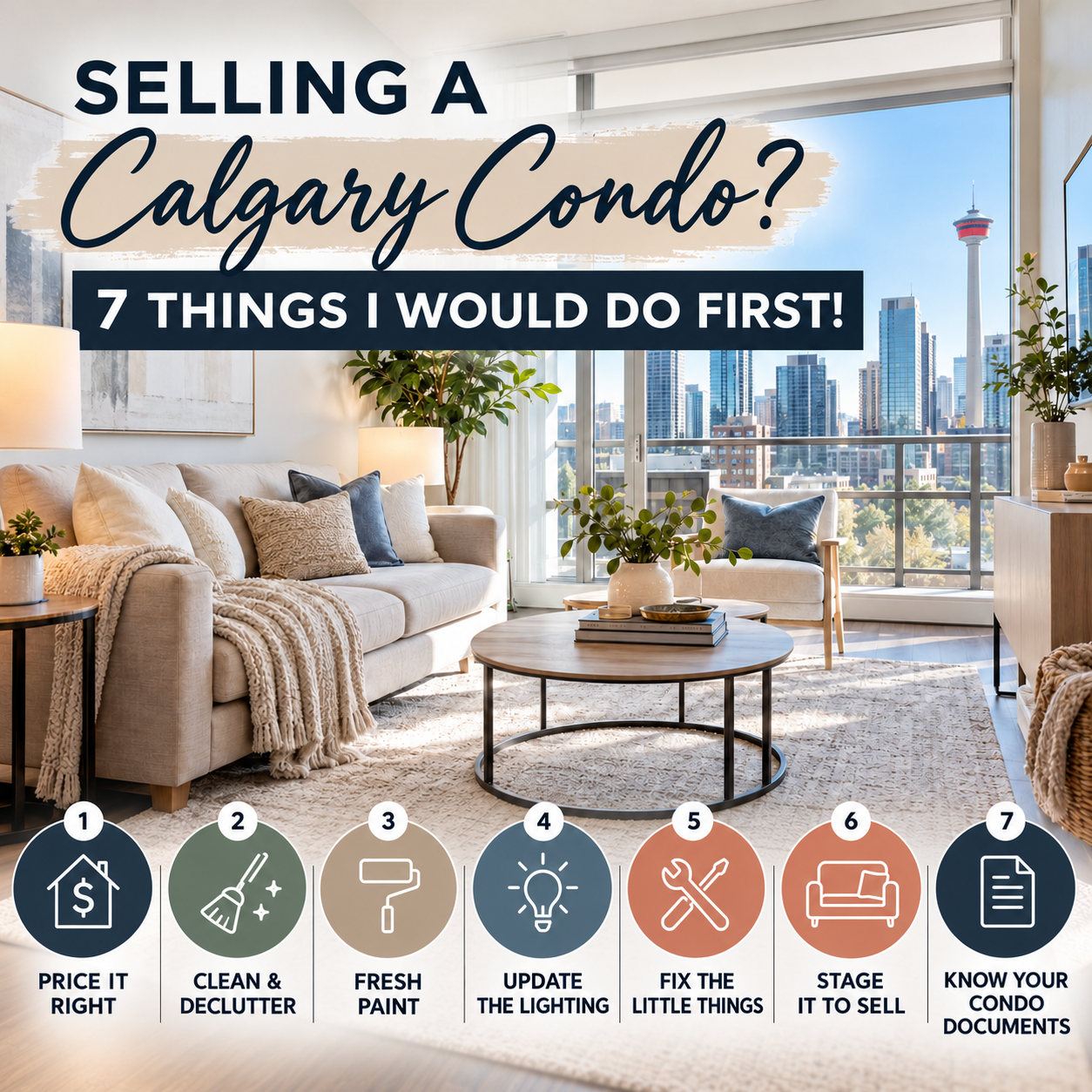 Selling a Calgary Condo? 7 Tips Before You List